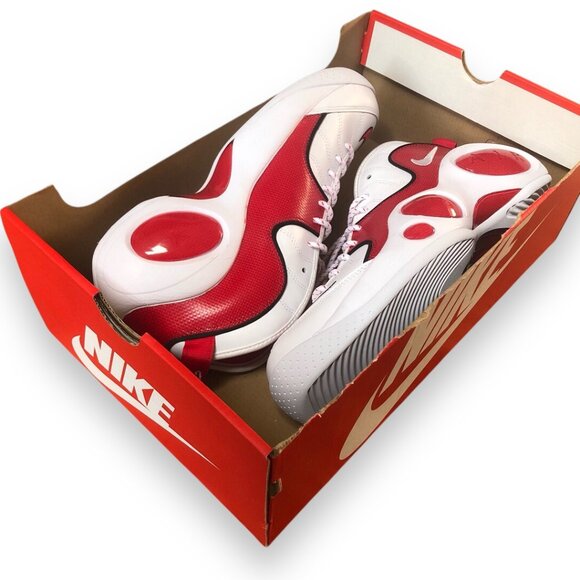 Nike Air Zoom Flight 95 Jason Kidd True Red White Mens Sneakers Retro DX1165-100 main image 8